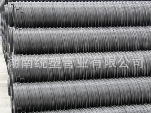 HDPE塑鋼纏繞管3