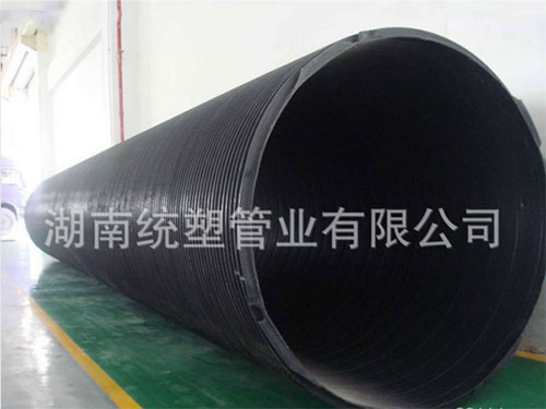 HDPE塑鋼纏繞管5