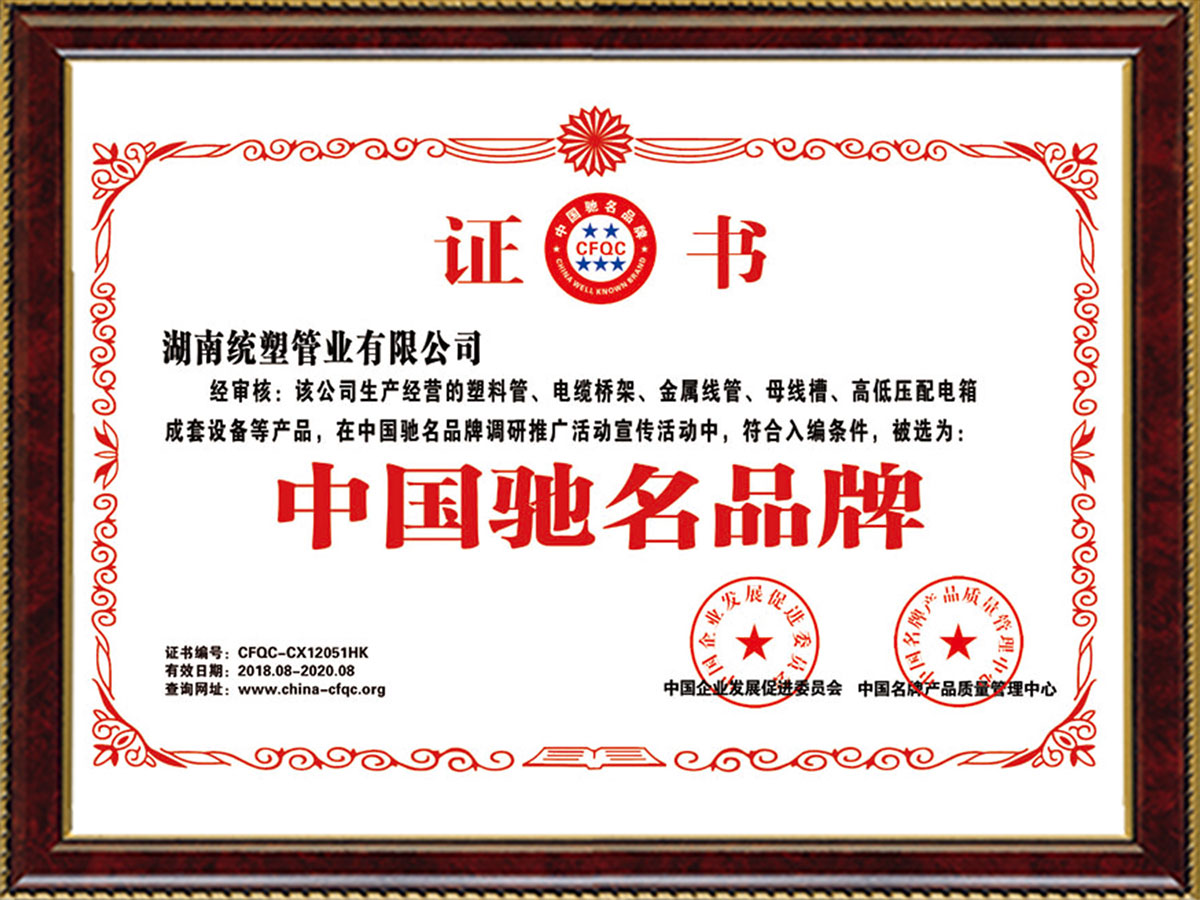 中國(guó)馳名品牌